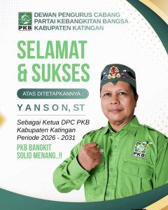 Muscab PKB Katingan Tetapkan Yanson sebagai Ketua DPC Periode 2026–2031
