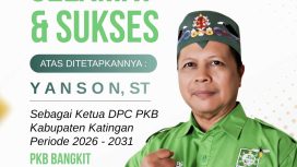 FOTO : Ketua DPC PKB Kabupaten Katingan, Yanson, ST.
