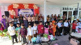 FOTO : Suasana kegiatan Pelepasan dan Pentas Seni Tahun Pelajaran 2025/2026 di TK Negeri Pembina 2 Katingan Hilir.