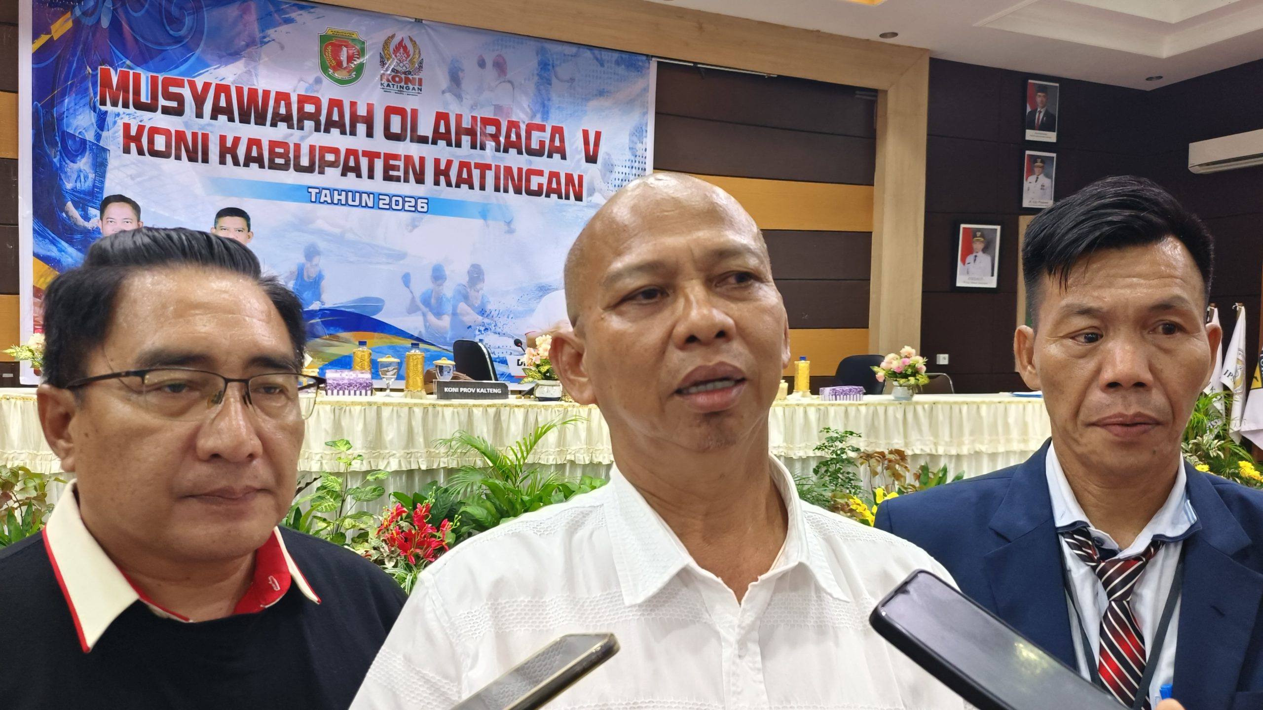 FOTO : Ketua Umum KONI Kabupaten Katingan Masa Bakti 2026-2030, Bayu Ismaya.