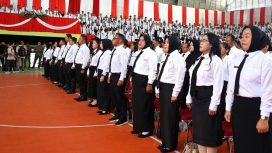 Pelantikan PPPK PAruh Waktu Beberapa Waktu Lalu.