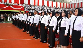 Pelantikan PPPK PAruh Waktu Beberapa Waktu Lalu.