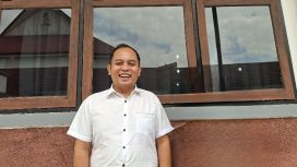 FOTO : Anggota Komisi II DPRD Kabupaten Gunung Mas Evandi 
