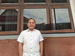 FOTO : Anggota Komisi II DPRD Kabupaten Gunung Mas Evandi 