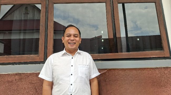 FOTO : Anggota Komisi II DPRD Kabupaten Gunung Mas Evandi 