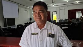 FOTO : Anggota Banggar DPRD Kabupaten Gunung Mas Yulius Agau