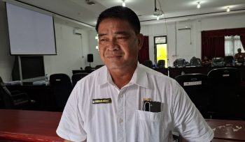 FOTO : Anggota Banggar DPRD Kabupaten Gunung Mas Yulius Agau
