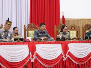 PARIPURNA : Suasana rapat paripurna ke-5 masa persidangan III tahun sidang 2026, dengan agenda penandatanganan nota kesepakatan bersama KUA-PPAS APBD tahun 2027 dan KUPA-PPAS Perubahan APBD tahun 2026, Selasa, 11 Agustus 2026.