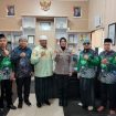 BERSAMA : Kapolres Gumas AKBP Arum Sari Puspita Dewi, S.H, S.I.K, M.A, berfoto bersama dengan jajaran PC NU Kabupaten Gumas, di ruang kerjanya, Kamis, 20 Agustus 2026.