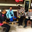 EDUKASI : Suasana pelaksanaan edukasi dan sosialisasi pencegahan karhutla kepada masyarakat petani di Jalan Lintas Kurun-Linau, Sabtu, 29 Agustus 2026.
