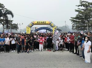 Ribuan Warga Ikuti Jalan Sehat Festival Ekonomi Kreatif Kapakat 2026