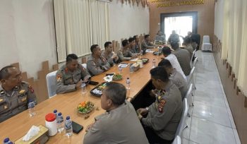 FOTO : Suasana kegiatan KKP Serdik SPPK Angkatan 4 Tahun Anggaran 2026 Pokjar 1 bersama Polres Katingan, di ruang rapat setempat. 