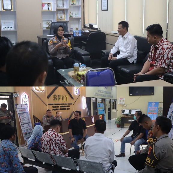 SUPERVISI : Tim Ombudsman RI Perwakilan Provinsi Kalteng ketika melakukan supervisi untuk meninjau penyelenggaraan pelayanan publik di lingkungan Polres Gumas, Selasa, 20 Oktober 2026.