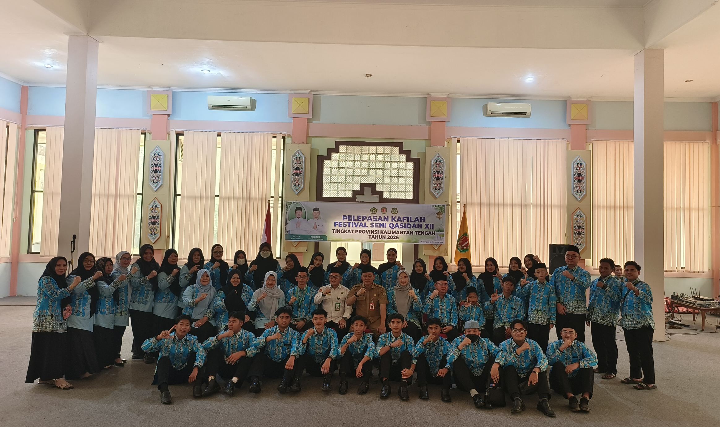 Kafilah LASQI Katingan Dilepas, 55 Peserta Siap Bertanding di FSQ XII