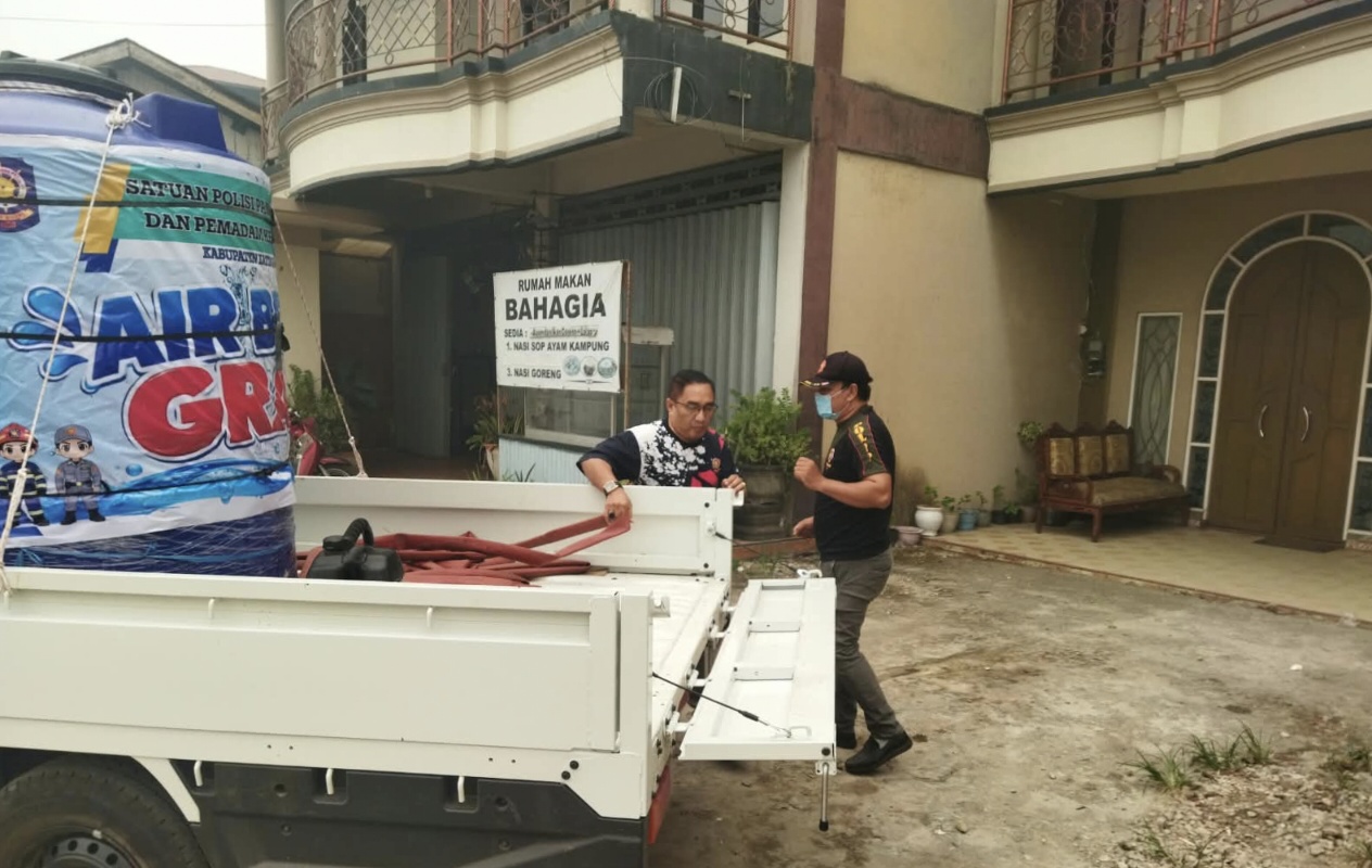 Pemkab Katingan Salurkan 50,8 Ton Air Bersih Gratis Kepada Warga